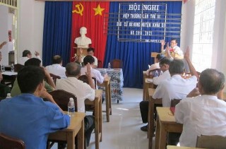 UB.MTTQVN các huyện Dương Minh Châu: Hiệp thương lần 3 giới thiệu những người ứng cử đại biểu HĐND huyện